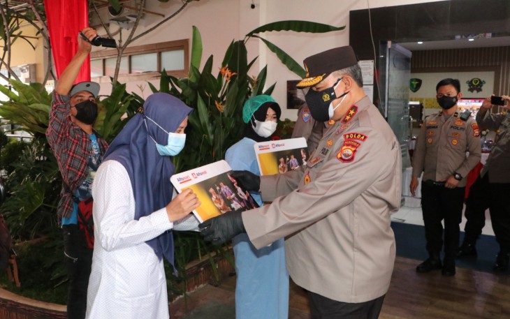 Alumni Akpol 94 Polda Bengkulu Gelar Vaksin dan Baksos Serentak