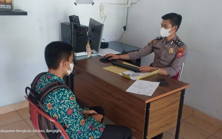 Pelajar Bengkulu Selatan Lapor Polisi