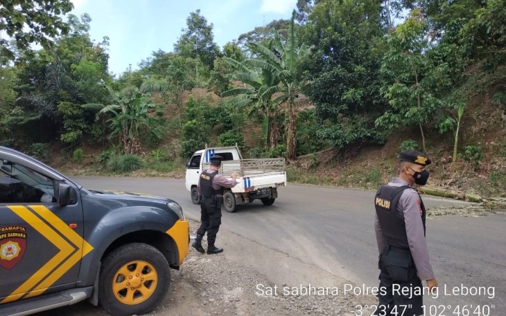 Polres Rejang Lebong Turunkan Patroli Rutin di Binduriang