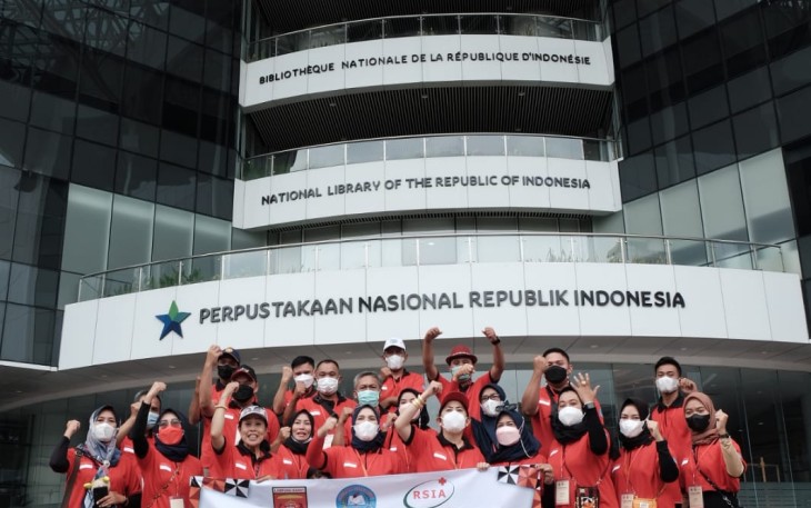 Kunjungan Tim GLD lampung Barat ke Perpustakaan Nasional