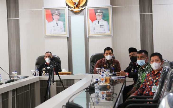 Penghargaan tersebut diserahkan langsung Wakil Presiden RI Ma'ruf Amin kepada Gubernur Lampung Arinal Djunaidi yang disaksikan secara virtual