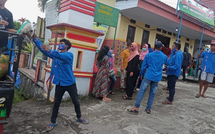 Demokrat Jatim Bantu Penanganan Korban Bencana Erupsi Semeru