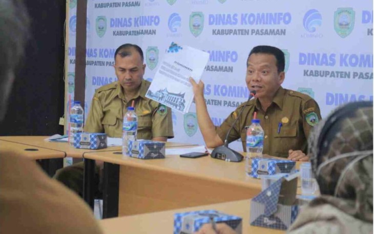 Dinas Kominfo Pasaman Laksanakan 'Focus Group Discussion'