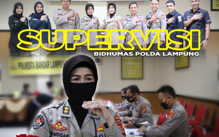 Tim Supervisi Bidang Humas Polda Lampung