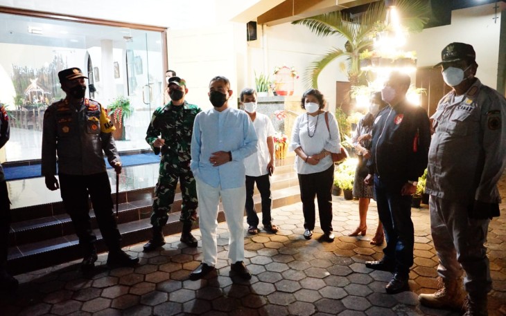 Bupati tinjau kesiapan ibadah natal