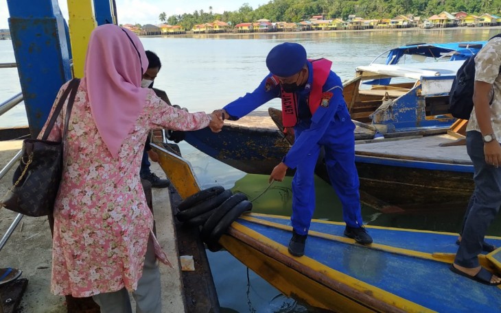 Polres Tanjung Pinang Lakukan Patroli Pos Pam Bergerak