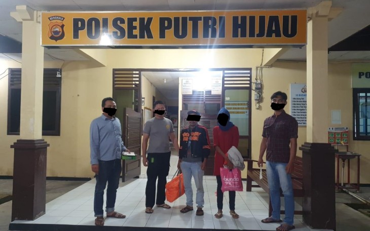 Terduga Pelaku Diamankan      