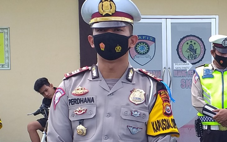 Kasat Lantas Polres BU AKP Perdhana Mahardika 