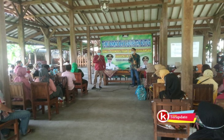 Temu Bisnis IKM Disperindag Pemkab Blitar Tahun 2021