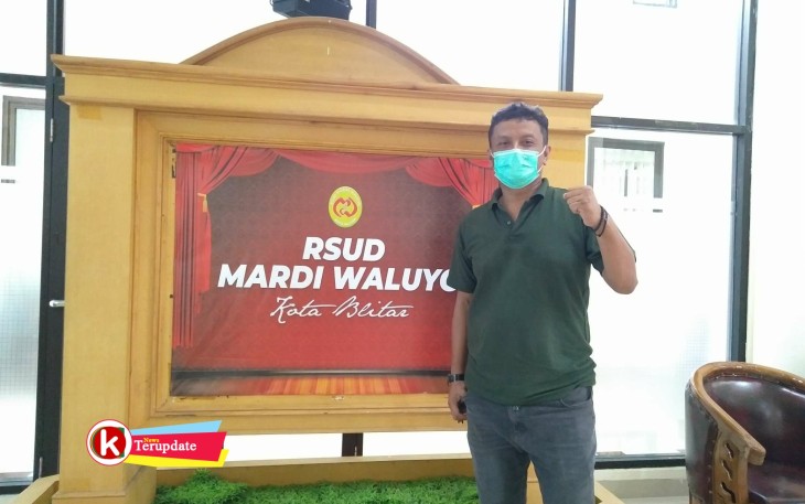 Ketua DPK PPNI RSUD Mardi Waluyo Kota Blitar Aris Totok Rudianto, S.Kep.Ns. (foto : Faisal NR / Klikwarta.com)