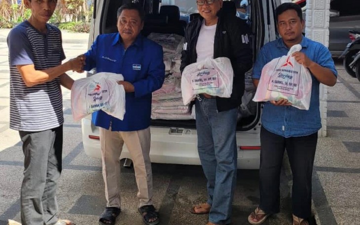 Samwil Bagikan 1200 Paket Sembako
