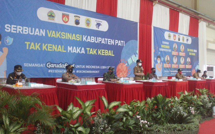 Serbuan Vaksinasi Massal Kabupaten Pati