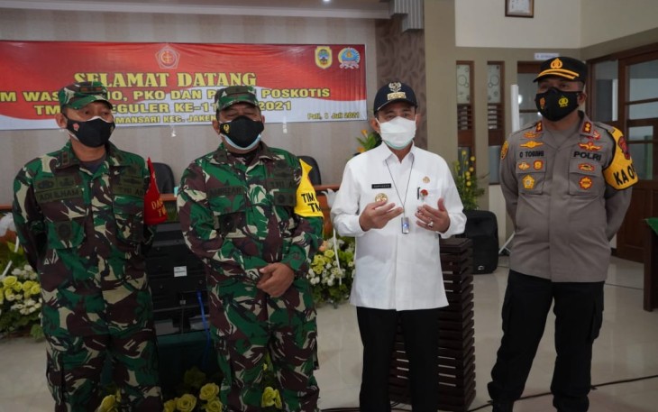 Tiap Puskesmas ditarget 200 sasaran vaksinasi setiap hari