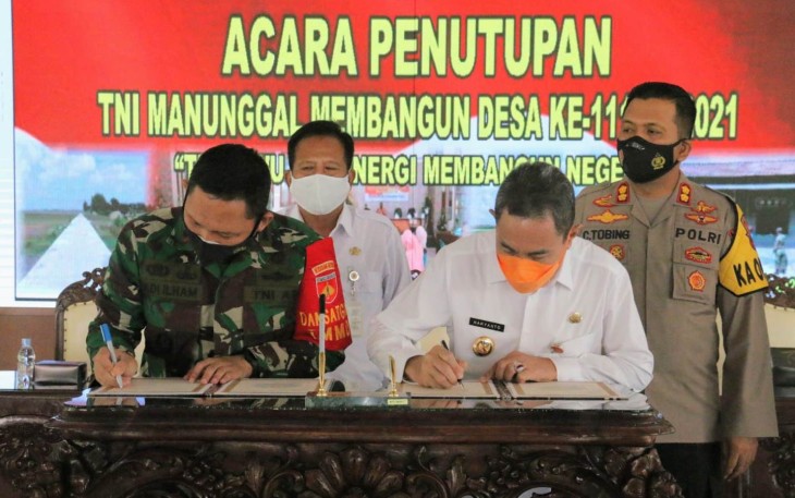 Penutupan TMMD Kodim 0718/Pati