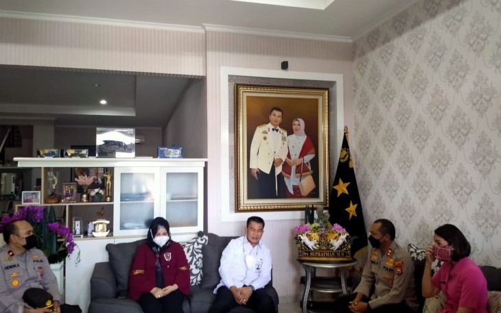 Kapolres Lakukan Anjangsana di Kediaman Irjen Pol (Purn) Supratman