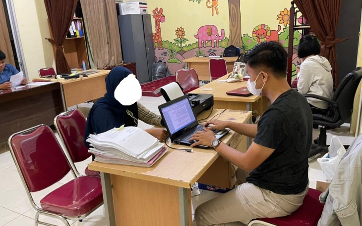 Terduga Pelaku Diamankan      