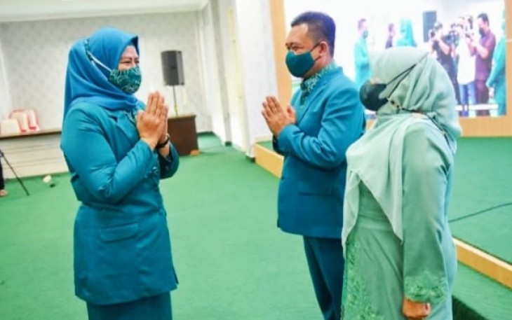 Dewi Ansar Lantik Ketua TP PKK Tanjungpinang Bergerak Bersama Membantu Masyrakat