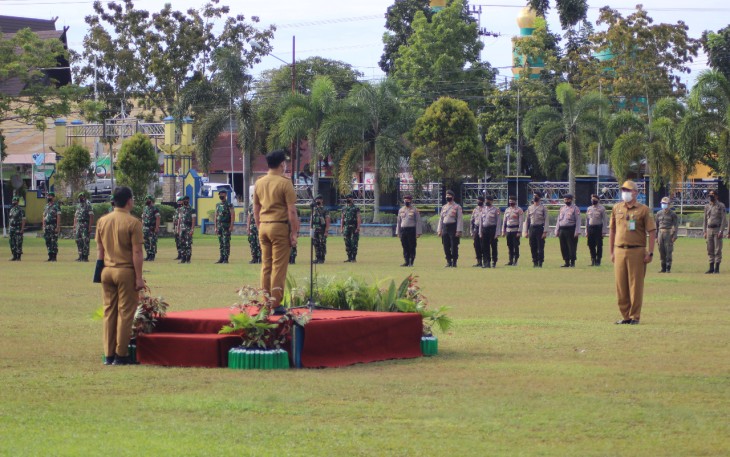 Upacara Peringatan Hari Anti Korupsi dan Bela Negara Bersama Forkopimda Palangka Raya