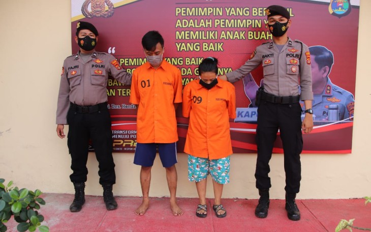 Terduga Pelaku Diamankan     
