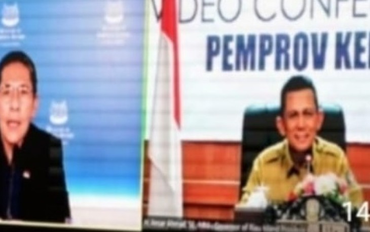 Gubernur Ansar Berterima Kasih Dengan Bantuan Singapura   