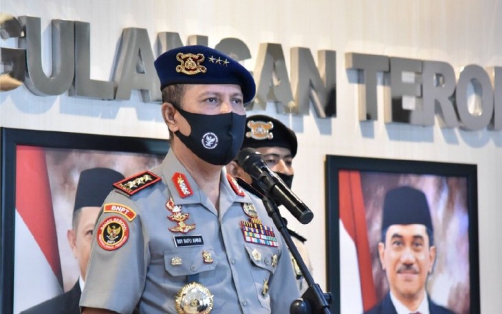 Kepala Badan Nasional Penanggulangan Terorisme Komjen Pol Boy Rafli Amar