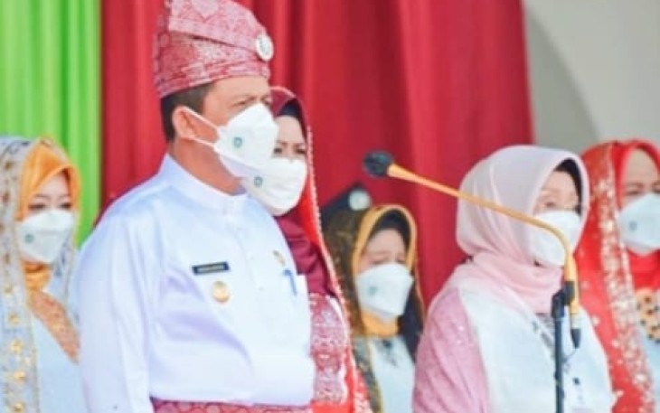 Gubernur H.Ansar Ahmad SE.MM Sampaikan Capaian Pembangunan Saat  Menjadi Irup HUT Kepri Ke-19