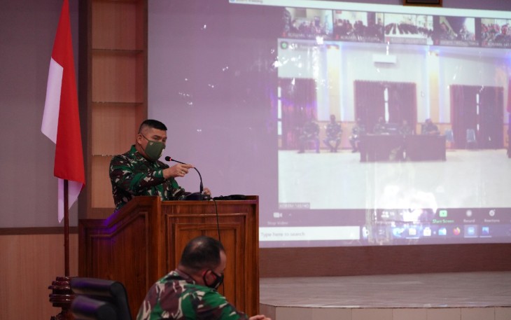 Danrem 143/HO Brigjen TNI Jannie Aldrin Siahaan