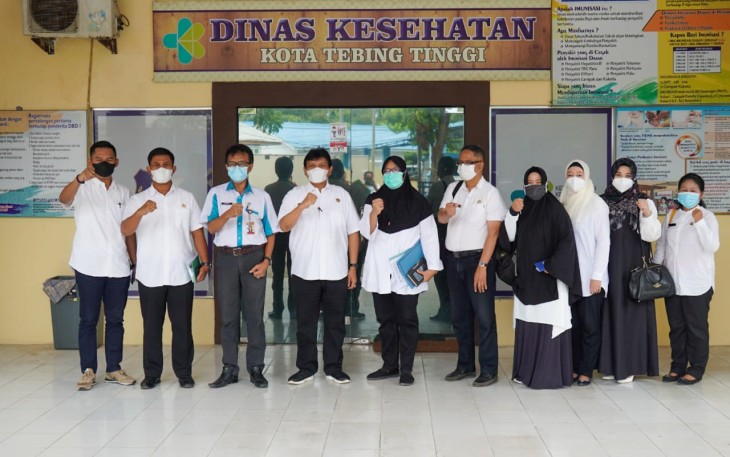Penguatan Implementasi Ppkm Mikro dan Percepatan Vaksinasi Dalam Pengendalian Lonjakan Kasus Covid-19 di Kota Tebing Tinggi Oleh Pemprov Sumut