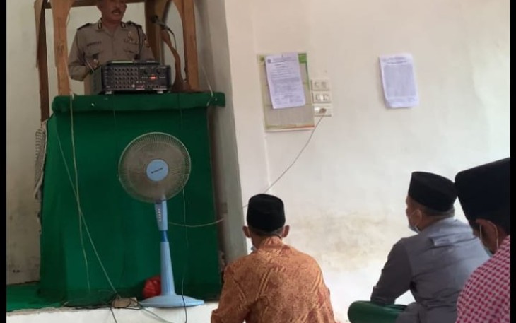 “Jumat Bareng Polri”, Polres Kepahiang Hadirkan Anggota Sebagai Khatib