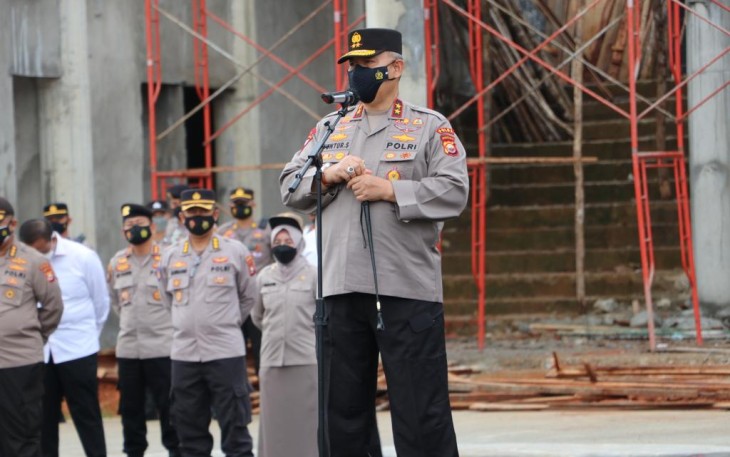 Pimpin Apel Pagi, Kapolda Bengkulu Minta Personil Siap Hadapi Perubahan