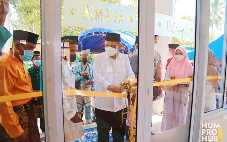 Gubernur Kepri Resmikan Mushola Al-Amin