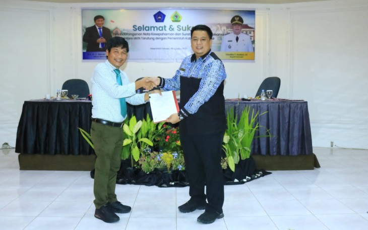 Pemkab Samosir seusai teken MoU dengan IAKN Tarutung