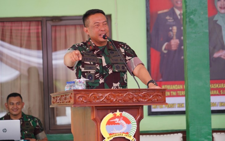 Danrem 084/BJ saat Kunker ke Wilayah Kodim 0816/Sidoarjo