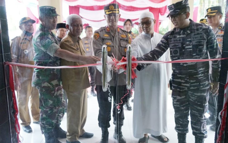 Pengukuhan Polsubsektor Tanjung Balai dan Polsubsektor Rawang Panca Arga