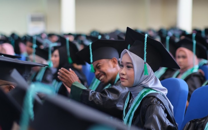 Ilustrasi Wisudawan IAIN Parepare penerima ijazah digital, Rabu (19/10)