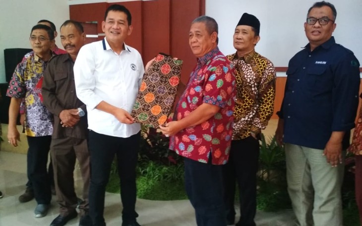 Kunjungan rombongan DPRD Pekalongan dan PDAM Tirtayasa ke PUDAM Tirta Lawu Karanganyar, Senin (20/6/2022).