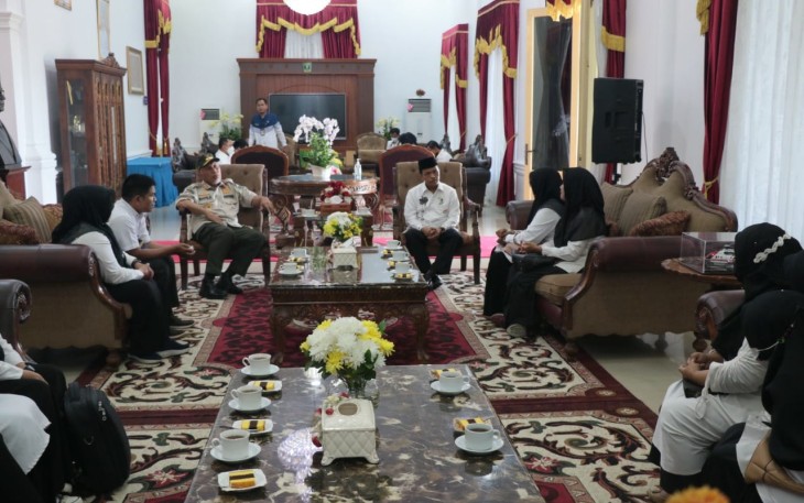 Audiensi FGPPNS bersama Gubernur Sumbar di Istana Gubernuran.