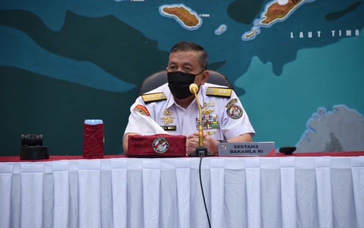 Sestama Bakamla Laksda TNI S. Irawan, M.M
