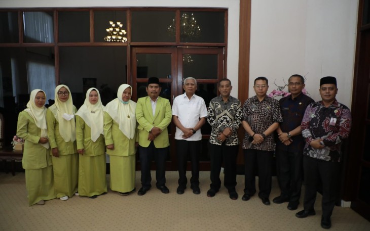 Bupati saat Terima Audiensi IGRA Kabupaten Asahan