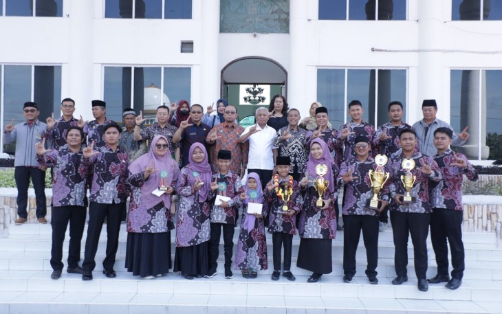 Bupati saat Apresiasi Prestasi LASQI Kabupaten Asahan