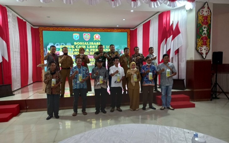 Sosialisasi Pupuk Cair Lestari 102 Panju Panjung Berkah 