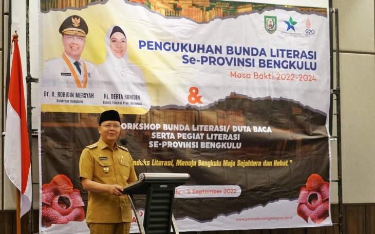 Gubernur Bengkulu Rohidin Mersyah