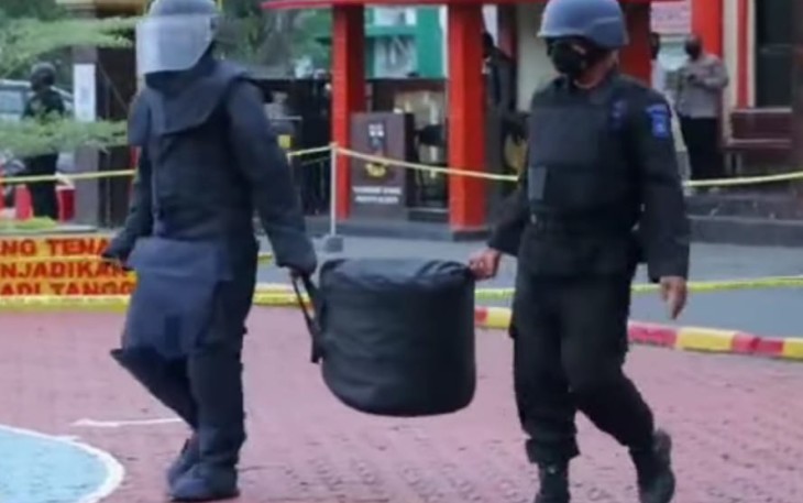 Pasca pengamanan benda mencurigakan