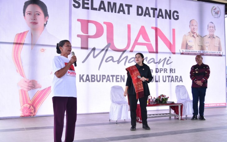 Saat Inang-inang di Toba Doakan Puan Jadi Pemimpin Indonesia