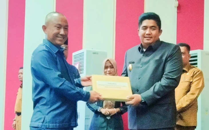 Bupati Bintan Roby Kurniawan saat Sampaikan Ranperda APBD 2023, Belanja Daerah Capai Rp 1,183 Triliun