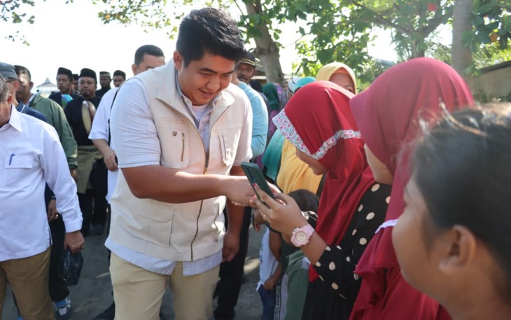 Peresmian jalan Lingkar Pangkil dan Mantang