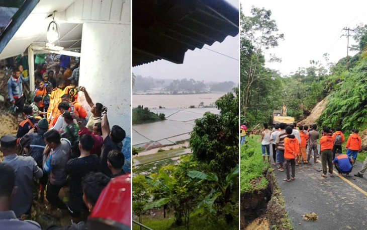 Pasca longsor disertai banjir di Tapanuli Tengah