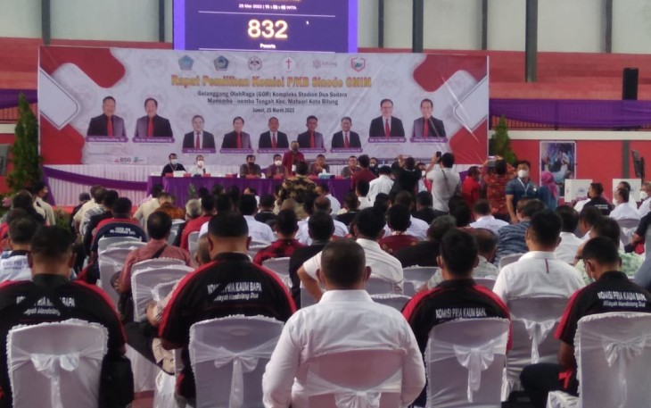 Pemilihan Pimpinan Komisi Pria Kaum Bapak (P/KB) Sinode GMIM periode pelayanan  2022-2027