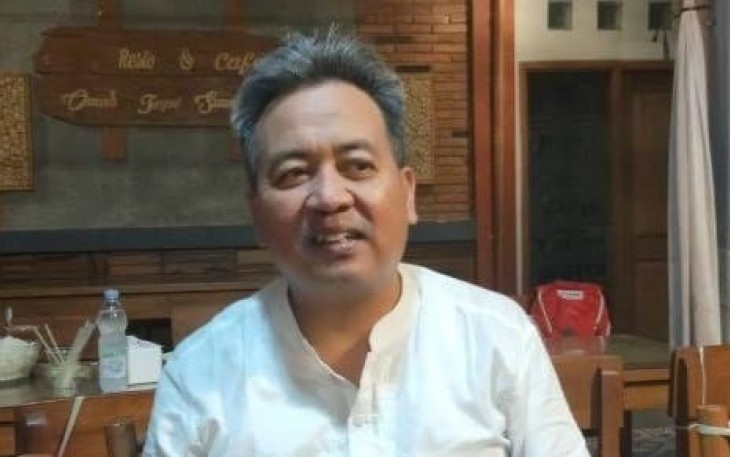 Anggota Fraksi Partai Gerindra DPRD Provinsi Jawa Timur, Budiono, Selasa (09/08/22).