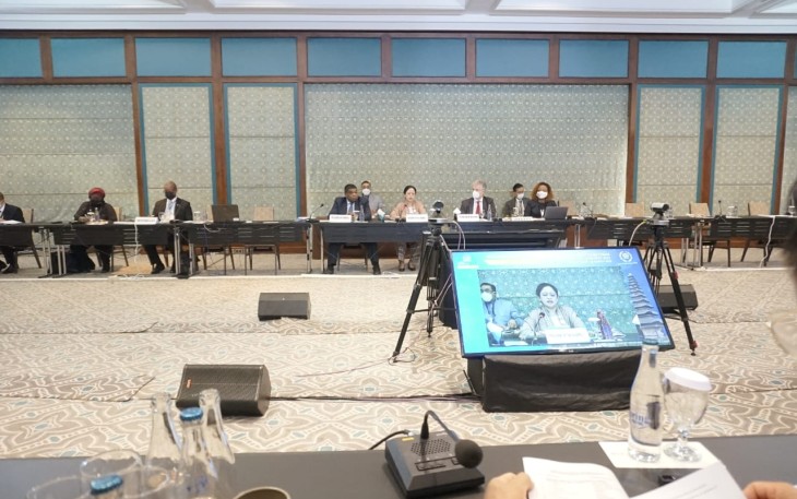 Ketua DPR RI Puan Maharani di Sidang IPU